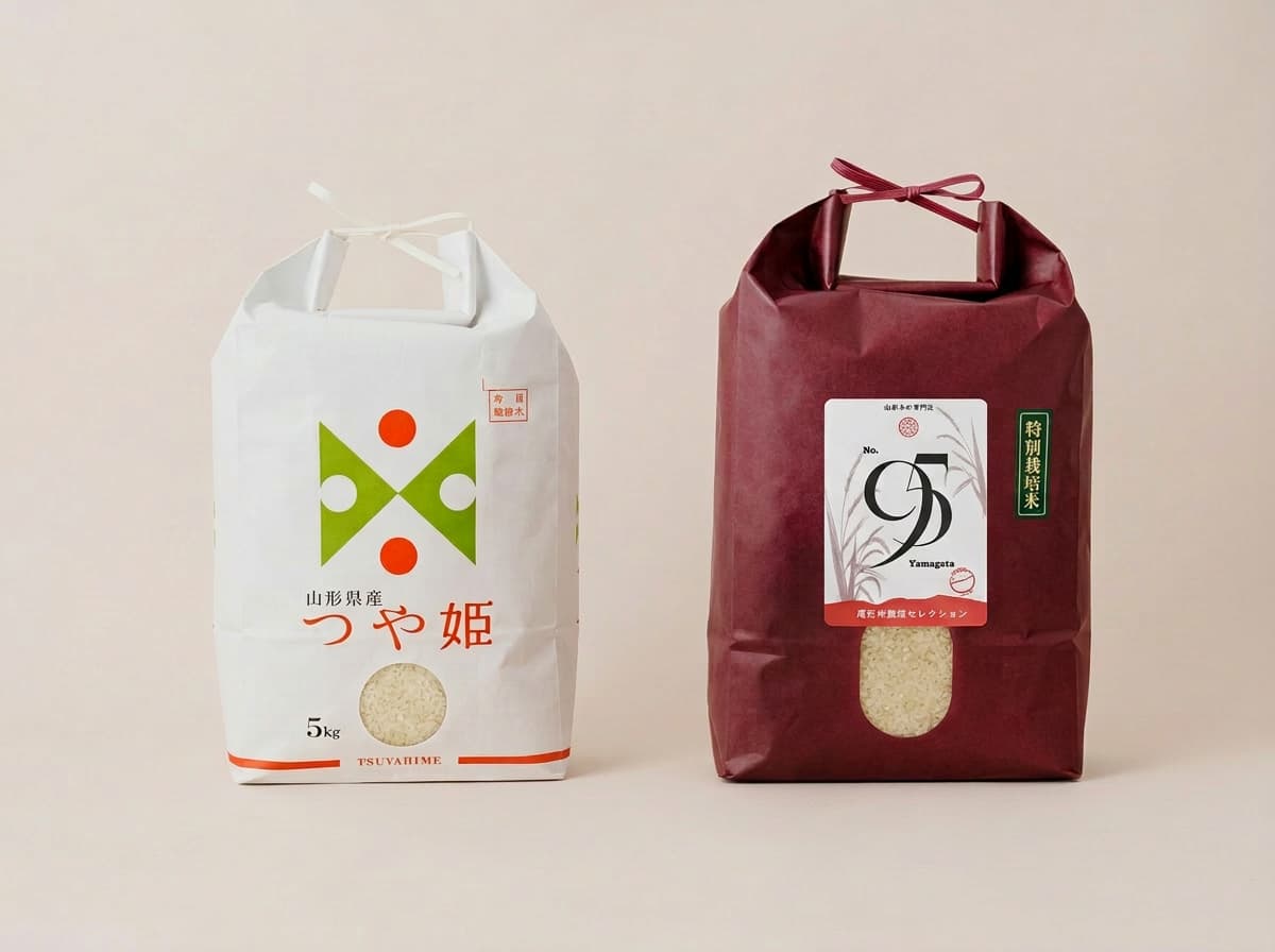 つや姫・山形95号 山形ブランド米選抜・ライバル食べ比べセット 令和7 